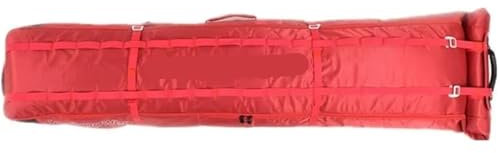 Snowboard-Tasche, wasserdicht, vollständig gepolstert, verstellbare Größe, Ski-Snowboard-Radtasche, Reise-Airbag, verstellbare Länge