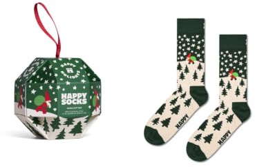 Happy Socks 1-pack Snow Globe Sock Gift Set Calcetines Unisex adulto (Pack de 1)