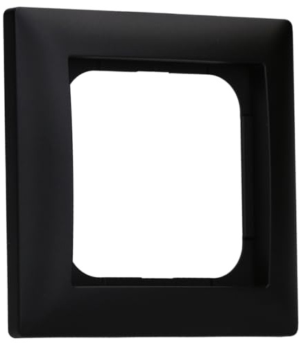 Busch-Jaeger 1721-915 1-fach Rahmen Busch-balance SI | Abdeckrahmen Schwarz Matt 2CKA001725A1568