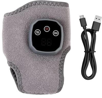 qixeuoa Massage Des Pieds | Massageur De Pieds Chauffant 4 Niveaux De Chauffage | Enveloppe Chauffante Sans Fil Pour Cheville Mollet Genou | Détente Musculaire Mollet Soin Nerfs Spa Genou