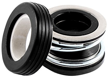 sourcing map 19mm 0,75 Interner Dia Metall Spring Gummi Boden Wasserpumpen Gleitringdichtung de