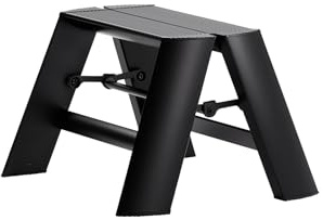 Hasegawa Ladders Ml1.0-1BK Trittleiter, Schwarz