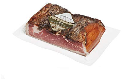 Speck légèrement fumé Salumi Pasini® | Entier 2,1kg de charcuterie | Jambon cru typique de la région de Trentin-Tyrol