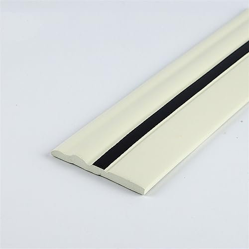 Flexible Wall Base Baseboard Molding Trim, 4 Inch(W) x 16.4 Feet(L) Self-Adhesive Vinyl, Peel and Stick Wall Base | Caulk and Trim Strips for Floor, Chair Rail and More
