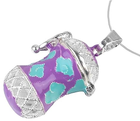 COHEALI Copper Plated Square Hollow Out Oil Dropping Pendant Aromatherapy Necklace Case for Diy Necklace and Oil Diffuser Pendant