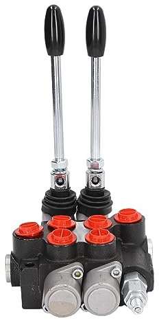 Válvula Tipo Joystick Hidráulica, Estructura de Hierro Fundido de 12 Mm de Diámetro Nominal 16,20 MPa