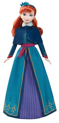 Disney Frozen Puppe Tanzkleid Real Anna für Mädchen ab 3 Jahren