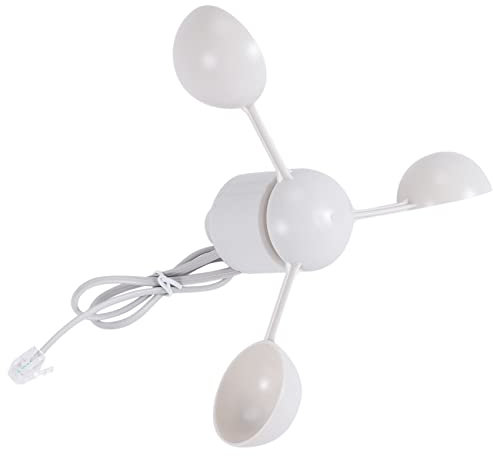 Cpolebev WH-SP-WS01 AnéMomèTre Instrument de Mesure de la Vitesse Du Vent Capteur de Vitesse Du Vent Instrument MéTéOrologique pour AnéMomèTre