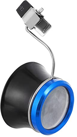 jojofuny 10times Eyeglass Magnifier Clip Watchmakers Loupe and Portable Watch Repairing Tool