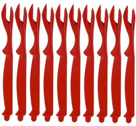 10 Pièces Fourchette à Multifonction Lot de Outil pour Déguster Fruits de Crustacés pour Crabes Homards Huîtres Accessoire de Cuisine Fonctionnel
