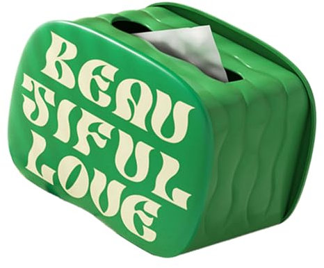 Dispensador de pañuelos de moda, versátil caja de almacenamiento de pañuelos cosméticos para interiores modernos, dormitorio, decoración del hogar