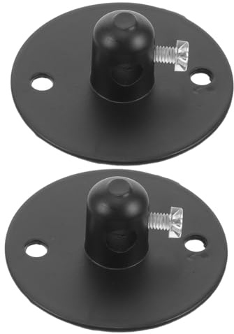WOONEKY 2pezzi Clip Fermacavo Per Lampadari Da Soffitto Nero Morsetti Di Fissaggio Anti-trazione Facili Da Installare Per Uso Te e Applicazioni Residenziali e Commerciali