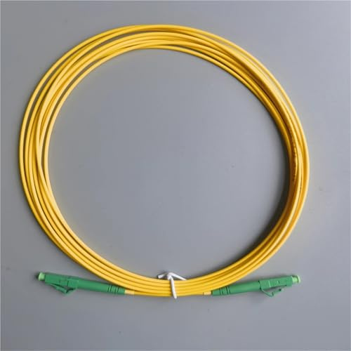 HAIZHI Fibra Optica/5M diamètre 2.0mm câble Internet à Fibres optiques LSZH G657A2 connecteurs à Fibres optiques monomode LC-LC FTTH(5M)