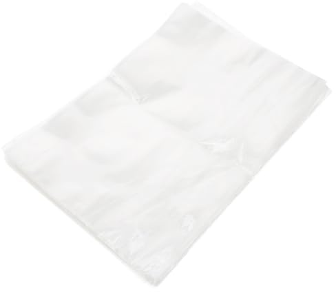 PRETYZOOM 100 pièces Film Rétractable PVC Transparent Sacs Emballage Thermorétractables Robustes pour Stockage Domestique Protection Rayures et Pliures Utilisation avec Sèche-cheveux