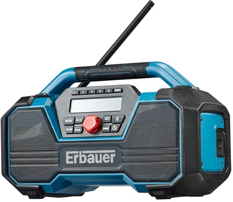 Erbauer Radio de Chantier ERD18-Li 18V (Outil Seul)