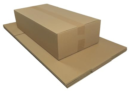 Karton 60x30x15 cm für DHL Päckchen M & DHL Paket bis 2 kg Versandkarton 600 x 300 x 150 mm Faltkarton Fefco 0201 (5)