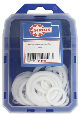 Watts – Waterproof Connector Assorted Seals Plumbing Teflon P.T.F.E. All Fluids x50