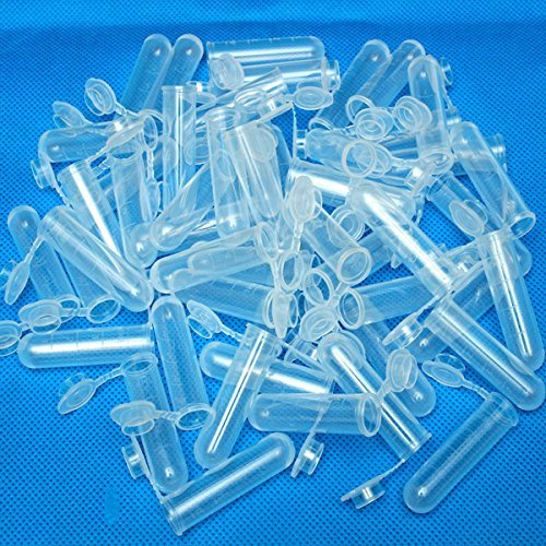 EsportsMJJ 50Pcs 5Ml Jetable Graduée En Plastique Transparent Centrifuge Tube Éprouvette Flacon