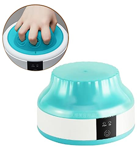 Machine à Dissolvant de Vernis Gel à la Vapeur, Dissolvant de Vernis à Ongles Gel Portable, Machine Professionnelle de Dissolvant de Vernis à Ongles à la Vapeur pour Enlever le (Bleu)