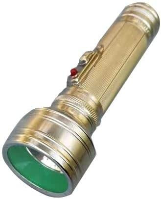 Lampe de poche de style ancien, lampe de poche de recherche, lampe de poche nostalgique à l'ancienne, lampe de poche portable de style ancien de style vintage simple, torche lumineuse puissante, pied