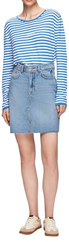 LTB Jeans Modern Women's Mini Rock Serissa in Blau aus Cotton-Mix - Größe L
