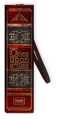 Legami - Lesezeichen mit Gummiband, FSC-zertifiziertes Papier, Vintage Book Motiv, hält Sengo und Buch geschlossen, 4,7 x 17,5 cm