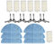 Ensemble complet de filtres et brosses pour aspirateurs robots ZACO Accessoires de rechange pour une performance améliorée
