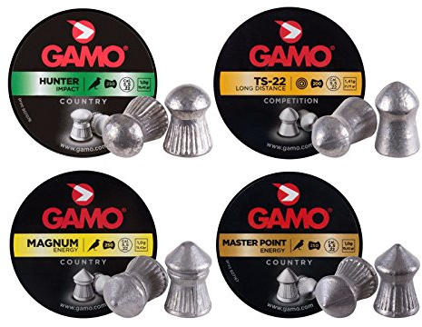 Gamo 63209275554 Performance Airgun Pellets Combo Pack 950 Assorted, .22 Caliber