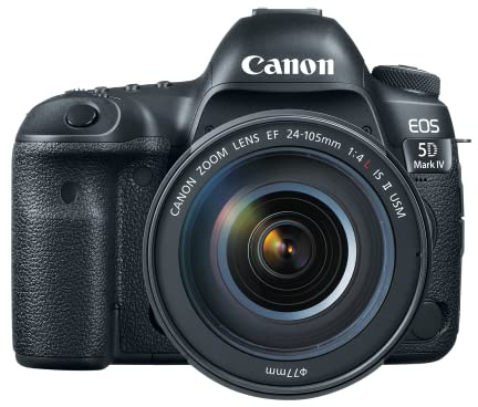 Canon EOS 5D Mark IV Full Frame Digital SLR Camera with EF 24-105mm f/4L is II USM Lens Kit Black