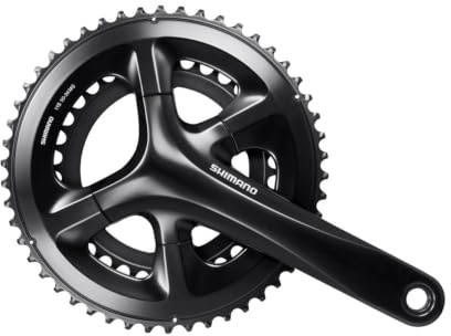 SHIMANO 105 Kettenradgarnitur Schwarz Einheitsgröße