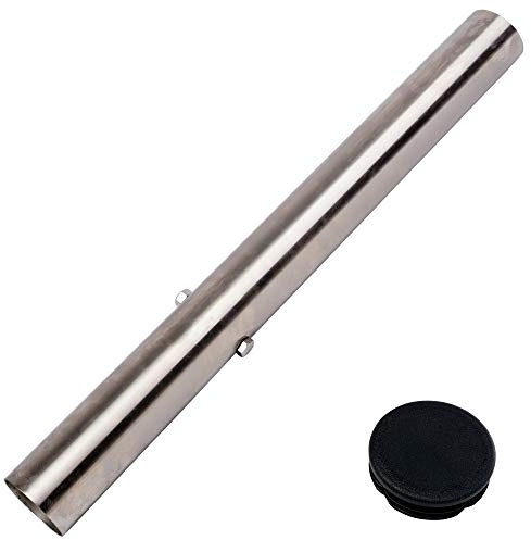 Toldoro® Tenda da sole per asta parasole, Ø 70 mm, in acciaio inox V2A e antigelo, facile rimozione della tenda da sole e pali con tappo di copertura