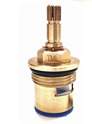 TML 3/4 Flow On/Off Cartridge Compatible with Ideal Standard Armitage Shanks Sottini Trevi Easybox A960462NU A960898NU (Anti-Clockwise Open) 18 Teeth