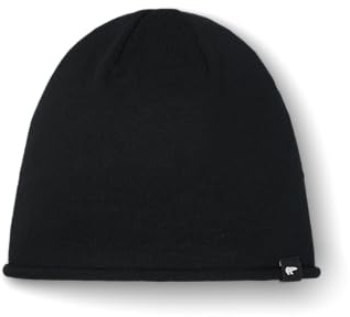 Eisbär Mütze Herren & Damen Pulse Oversized - Merino Beanie Unisex atmungsaktiv thermoregulierend leichte Laufmütze unterm Helm Sportmütze weiche Bequeme Haube aus Österreich