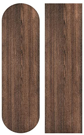 Kigai Brown Wood Texture Skateboard Grip Tape Deck Sandpaper for Rollerboard 10 x 44