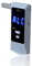 iBACheck Alcoholímetro portátil con detección automática de Flujo y función de Limpieza automática, Visible por la Noche. Recargable, 4 Unidades preestablecidas y 10 memorias