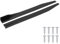 Alerón Lateral del Coche de 2 Piezas, 120 Cm/47,2 Pulgadas Divisor de Balancín Lateral del Coche Divisor de Falda Lateral del Coche Universal Winglet Wing Canard Difusor