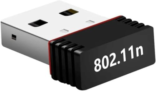 Usb Wifi Adapter, Hi-Speed 150mbps 2.4G wireless Dongle Receiver, Nano Wi-Fi adaptor 802.11N Network, USB 2.0 Dual Band, Compatible with Windows, Mac OS, PCs, Laptops, Smart TVs, and Gaming Consoles.