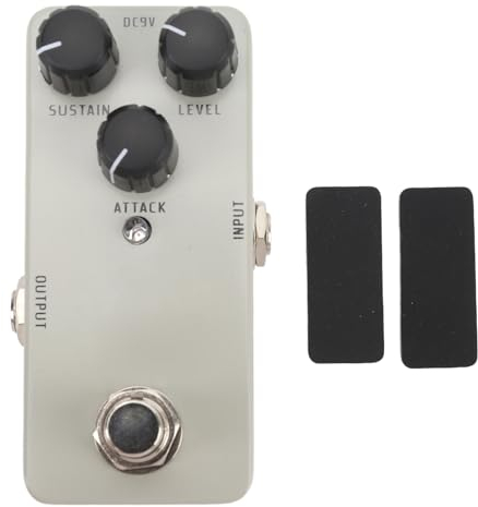 Electric Guitar Compressor Pedal Mini Guitar Effects Pedal Full Analog Circuit Single Effect True Bypass DC 9V