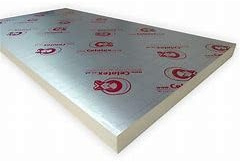 Kingspan / Ectotherm / Celotex P.I.R Insulation 100mm x 2400mm x 1200mm (8ft x 4ft) Insulation Boards (10)