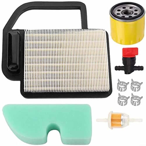 FUANA Kits de filtre à air pour moteurs SV470 à SV620 pour tondeuses à gazon, kits de rechange pour filtre à huile, tondeuses à gazon, kits de filtre à air avec filtre à air, filtre à huile, filtre à