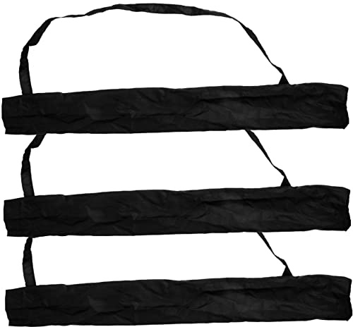 FOMIYES 3pcs Folding Umbrella Storage Bag Black Cover Shoulder Straps Protective Carrying Bag for Easy Outdoor Use Fits Umbrellas