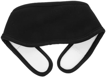 Healeved Paquete de Aceite Ricino Reutilizable para Cuello Compresa Suave y Cómoda de Tela Envoltura para Terapia con Aceites Esenciales Diseño para Uso Nocturno y Autocuidado