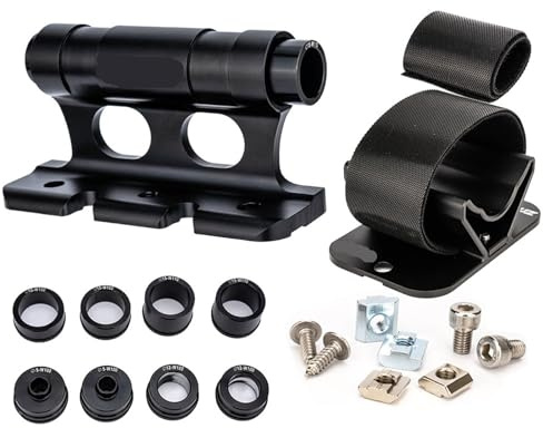 Generico Portapacchi da Tetto for Auto con Attacco for Forcella for Bicicletta, Portapacchi con Perno Passante A Sgancio Rapido for MTB E Bici da Strada(Front And Rear)