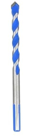 1 broca multifuncional for vidrio de 3, 4, 5, 6, 8, 10 y 12 mm, brocas triangulares for cerámica, baldosas, hormigón, ladrillo, metal, acero inoxidable madera(01)