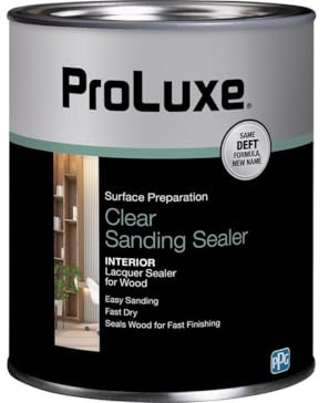 DEFT/PPG ARCHITECTURAL FIN DFT015/04 1 qt Deft DFT015 Clear Lacquer Sanding Nitrocellulose Interior Wood Sealer, No Size, No Color