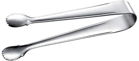 PIAZZA - Pinza da Cucina per Zucchero, Molla in Acciaio Inox di Alta Qualità - Lunghezza 14 cm