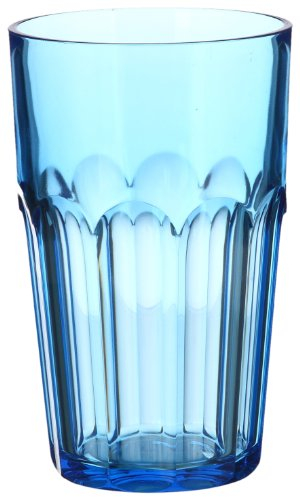 Guzzini Happy Hour-Bicchiere Alto, Colore: Blu Chiaro