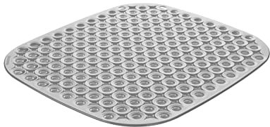 Tescoma 900638.43 Tappeto per lavello 32 x 28 cm, Grigio, linea Cleankit