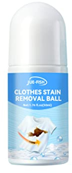 N//B Portable Stain Remover Roller-Ball, No-wash Instant Stain Remover Pen, White, 10 x 3.5cm