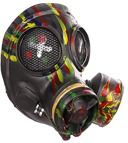 SAFIGLE Gruselige Kopfbedeckung Für Halloween Party Unheimliche Halloween-cosplay-requisiten Aus Strapazierfähigem Material Geeignet Für Festivalkostüme Und -horror-veranstaltunge